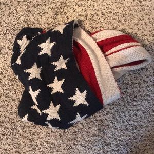 american flag infinity scarf